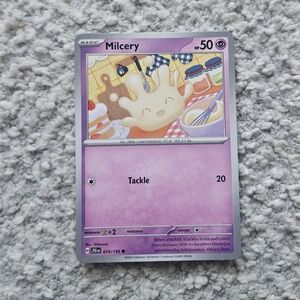 POKEMON TCG Card Milcery Journey Together 074/159